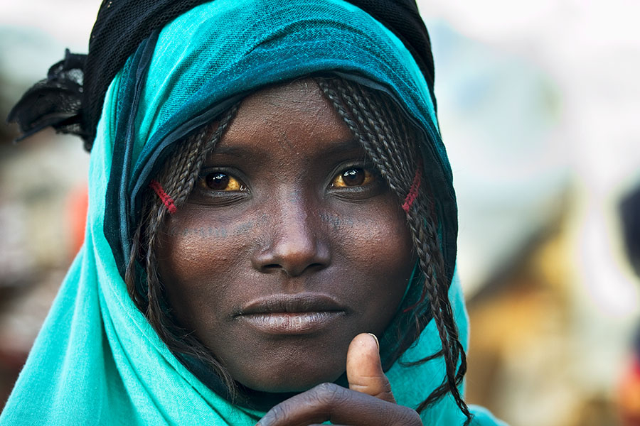  Afar woman at the market of Assaita   Ethiopia